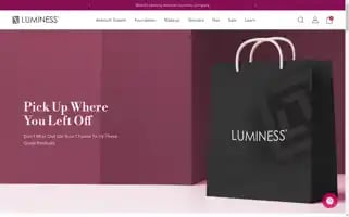 Luminessbeauty.com Screenshot 2024-05-12 19:24:41