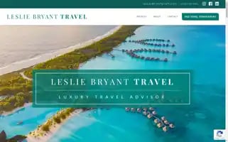Lesliebryanttravel.com Screenshot 2024-04-19 11:23:41