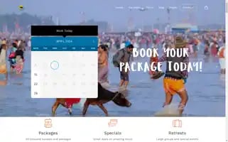 Gangasagar-tourism.com Screenshot 2024-04-17 00:28:16