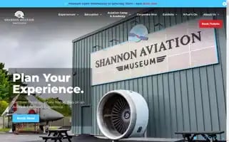 Shannonaviationmuseum.com Screenshot 2024-07-02 04:41:01