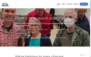 Iowa-city-climate-advocates.org Screenshot 2024-07-01 08:09:28