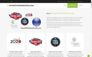 Staywiththeteamhotels.com Screenshot 2024-04-19 09:12:11