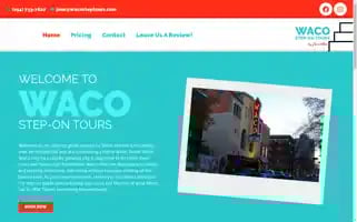 Wacosteptours.com Screenshot 2024-04-22 14:07:02