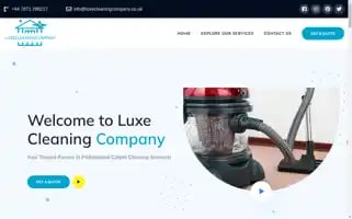 Luxecleaningcompany.co.uk Screenshot 2024-05-28 11:26:53