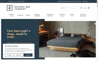 Naturalbedcompany.co.uk Screenshot 2024-06-12 05:36:38