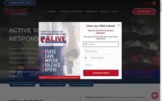 Activeshootersurvivaltraining.com Screenshot 2024-07-08 08:30:58