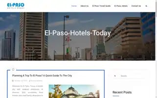 Elpasohotelstoday.com Screenshot 2024-04-22 12:23:28