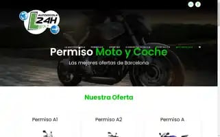 Autoescola24h.com Screenshot 2024-06-26 17:49:54