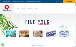 Afdaltours.com Screenshot 2024-04-16 04:01:21