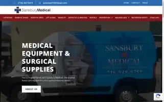 Sansburymedicaldme.com Screenshot 2024-05-21 15:55:55