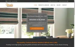 Handywindowshade.com Screenshot 2024-05-16 00:54:05