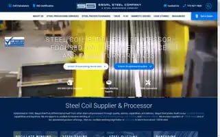 Siegalsteel.com Screenshot 2024-06-13 23:05:10