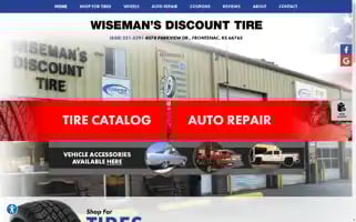 Wisemansdiscounttire.com Screenshot 2024-05-15 04:19:00