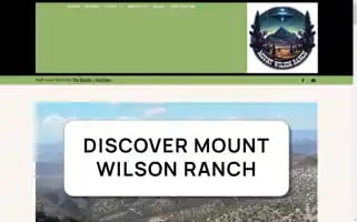 Mtwilsonranch.com Screenshot 2024-06-27 09:56:40
