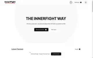 Theinnerfightway.com Screenshot 2024-07-06 22:51:17