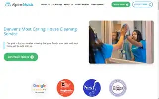 Alpinemaids.com Screenshot 2024-05-08 12:09:52