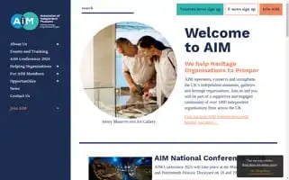 Aim-museums.co.uk Screenshot 2024-06-30 04:12:12