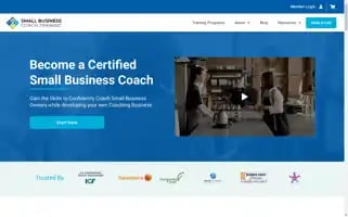 Smallbusinesscoachtraining.com Screenshot 2024-07-02 07:47:01