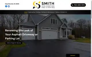Smithsealcoatingstriping.com Screenshot 2024-04-25 23:53:30