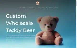 Wholesale-teddy-bears.com Screenshot 2024-05-24 06:20:43