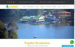 Saraswathitours.com Screenshot 2024-04-24 02:58:25