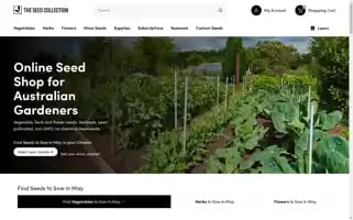 Theseedcollection.com.au Screenshot 2024-05-14 10:52:04