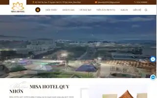 Misahotelquynhon.com Screenshot 2024-04-18 16:24:53