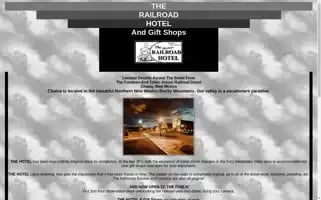 Therailroadhotel.com Screenshot 2024-04-25 08:43:42