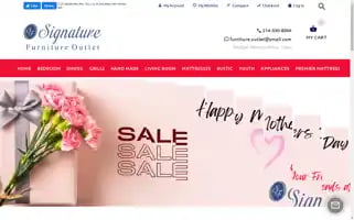 Signaturefurnitureoutlet.com Screenshot 2024-05-13 22:37:14