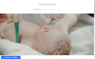 Citrusmidwifery.com Screenshot 2024-06-17 10:35:06