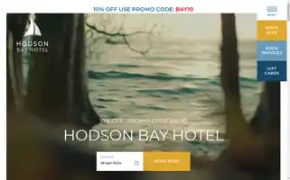 Hodsonbayhotel.com Screenshot 2024-04-26 11:06:16