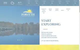 Forsythcvb.com Screenshot 2024-07-06 00:40:43