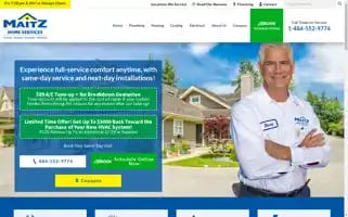 Maitzhomeservices.com Screenshot 2024-05-12 19:58:22