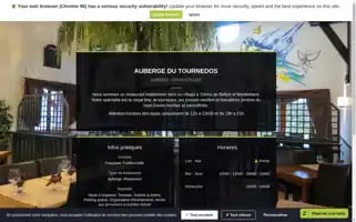 Aubergedutournedos.fr Screenshot 2024-04-15 16:59:21