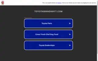 Toyotabinhdinh77.com Screenshot 2024-05-20 03:53:14