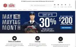 Billsapplianceinc.com Screenshot 2024-05-08 19:14:48