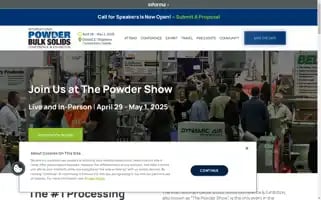 Powderandbulkshow.com Screenshot 2024-07-02 01:51:06
