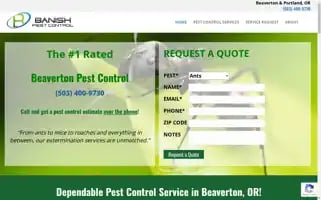 Banishpestcontrol.com Screenshot 2024-05-15 13:29:50