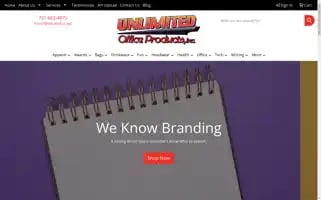 Unlimitedofficeproducts.com Screenshot 2024-05-14 18:51:25