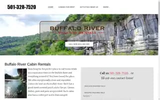 Buffalorivervacationrentals.com Screenshot 2024-04-25 17:56:43