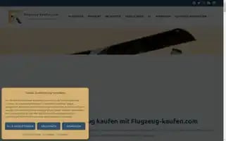 Flugzeug-kaufen.com Screenshot 2024-06-18 07:22:14