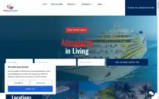 Alexpcustomtravel.com Screenshot 2024-04-19 12:19:08