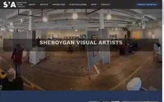 Sheboyganvisualartists.org Screenshot 2024-07-06 04:24:27