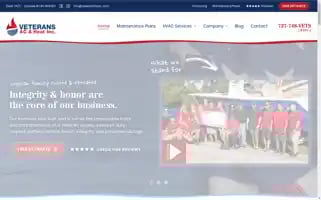 Veteranshvac.com Screenshot 2024-05-14 21:01:04