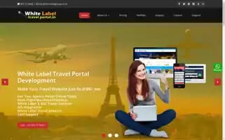 Whitelabeltravelportal.in Screenshot 2024-04-17 10:18:31