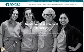 Womenandinfants.org Screenshot 2024-06-30 18:15:28