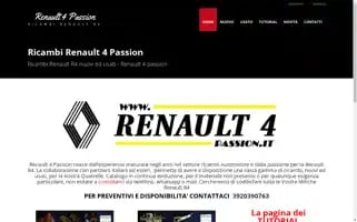 Renault4passion.it Screenshot 2024-06-19 05:27:30