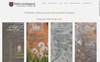 Gravsten-shop.dk Screenshot 2024-05-25 10:42:36