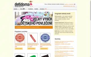 Detidoma.cz Screenshot 2024-07-09 08:39:24