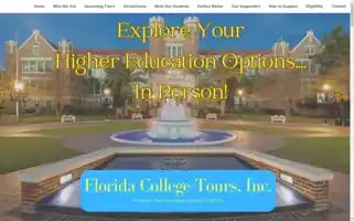 Floridacollegetours.org Screenshot 2024-04-17 06:36:22